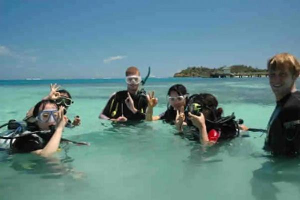 Villa Mana Lagoon Backpackers Exterior foto